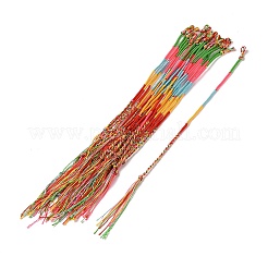 Polyester Braided String Cord Bracelet&nbsp;BJEW-I306-01B