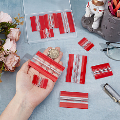 10Pcs 4 Styles Acrylic & Stainless Steel Self Adhesive Hinge&nbsp;FIND-BC0014-38