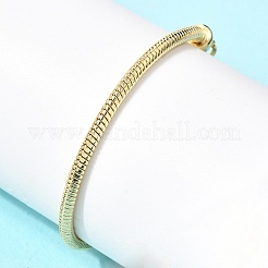 Brass Snake Chain Bracelets for Women&nbsp;BJEW-H639-08G