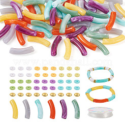 DIY Stretch Bracelet Making Kit&nbsp;DIY-CD0001-48