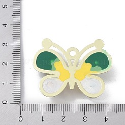 Rack Plating Alloy Enamel Pendants&nbsp;FIND-I038-13E
