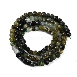 Natural Green Tourmaline Beads Strands&nbsp;G-P553-E04-03