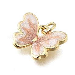 Brass Enamel Charms&nbsp;KK-S523-17G