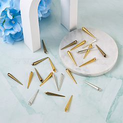 Tibetan Style Alloy Spike Pendants&nbsp;TIBEP-FW0001-01-RS