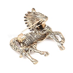 Alloy Rhinestone Lapel Pin Brooches&nbsp;JEWB-C057-01AG