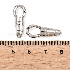 Tarnish Resistant 304 Stainless Steel Lobster Claw Clasps&nbsp;STAS-G192-24P