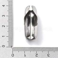 304 Stainless Steel Ball Chain Connectors&nbsp;STAS-F242-04G-P
