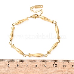 304 Stainless Steel Link Chain Bracelets for Women&nbsp;BJEW-K293-02G