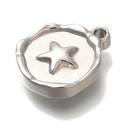 Anti-Tarnish 304 Stainless Steel Pendants&nbsp;STAS-P371-021P-04