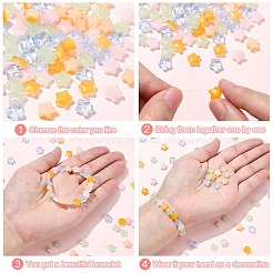 100Pcs 4 Colors Imitation Jade Glass Beads&nbsp;GLAA-YW0003-64