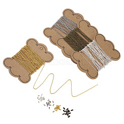DIY Ball Chain Necklace Making Kits&nbsp;KK-CD0001-06