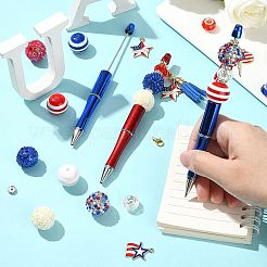 Independence Day DIY Beadable Pen Making Kits&nbsp;DIY-FS0009-50