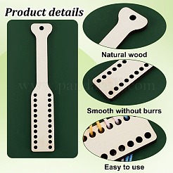 Wood Warping Paddle for Weaving&nbsp;TOOL-WH0518-63