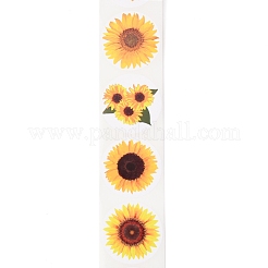 Sunflower Theme Paper Stickers&nbsp;DIY-L051-001