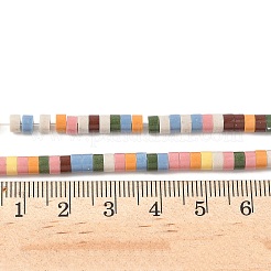 Handmade Porcelain Imitation Lava Rock Beads Strands&nbsp;PORC-A029-03J