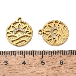 304 Stainless Steel Rhinestone Pendants&nbsp;RB-CBA7A56-06G