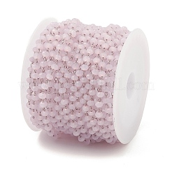Glass Round Beaded Chain&nbsp;CHS-B003-01A