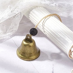 Iron Bell Pendant Decorations&nbsp;HJEW-JM02178-02