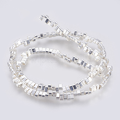 Electroplated Non-magnetic Synthetic Hematite Beads Strands&nbsp;G-E495-11B-03