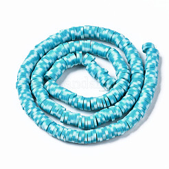 Handmade Polymer Clay Beads Strands&nbsp;CLAY-N008-010O