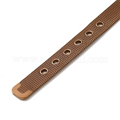 Ion Plating(IP) 201 Stainless Steel Watch Steel Band&nbsp;STAS-M017-11E