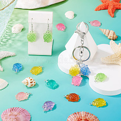 10Pcs Transparent Resin Pendants&nbsp;RESI-TA0004-69