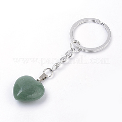 Synthetic & Natural Mixed Stone Keychain&nbsp;KEYC-S252-04