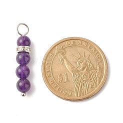 Gemstone Beaded Pendants&nbsp;PALLOY-JF01326