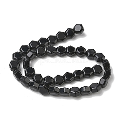 Natural Obsidian Beads Strands&nbsp;G-G463-A06-10x11mm