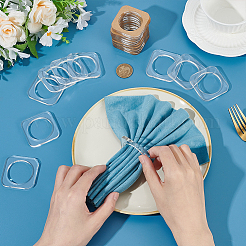 Acrylic Napkin Rings&nbsp;AJEW-WH0460-111