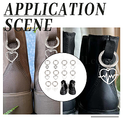 Alloy Shoes Charms&nbsp;HJEW-GO00055