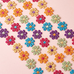Colorful Polyester Lace Trim&nbsp;OCOR-TAC0001-17