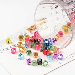 Mixed Cube Acrylic Beads&nbsp;X-PB78P9520