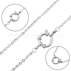 304 Stainless Steel Smooth Surface Spring Ring Clasps&nbsp;STAS-UN0001-02P