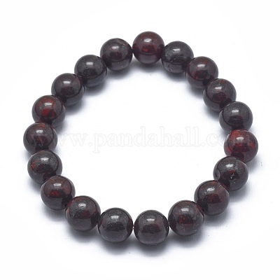 Natural Brecciated Jasper Bead Stretch Bracelets&nbsp;BJEW-K212-C-040-1