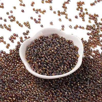 8/0 Round Glass Seed Beads&nbsp;SEED-J017-F8-671-1