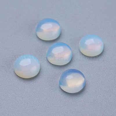 Opalite Cabochons&nbsp;G-P393-R10-10MM-1
