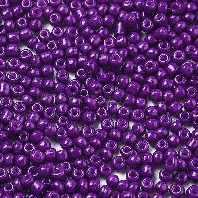 Baking Paint Glass Seed Beads&nbsp;SEED-S002-K11-1