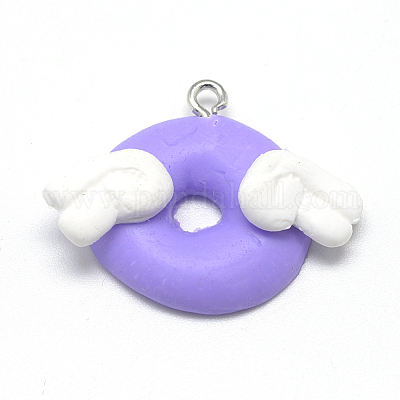 Handmade Polymer Clay Pendants&nbsp;X-CLAY-Q240-021D-1
