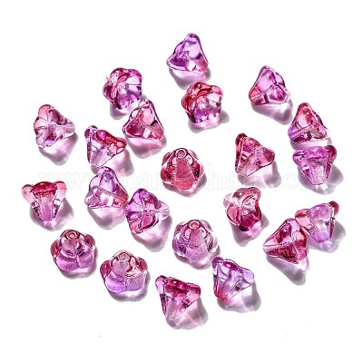 Transparent Czech Glass Beads&nbsp;GLAA-G070-05D-012-1