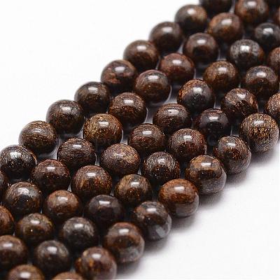 Natural Bronzite Bead Strands&nbsp;G-D840-57-8mm-1