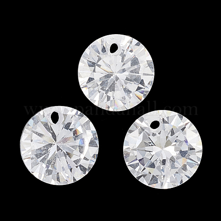 Cubic Zirconia Charms&nbsp;ZIRC-N033-C-09-1