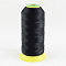 150D Polyester Sewing Thread, Black, 0.3mm, about 1700m/roll