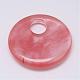 Natural Gemstone Pendants&nbsp;G-G647-44-2