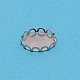 304 Stainless Steel Plain Edge Bezel Cups&nbsp;STAS-WH0031-07P-02-1