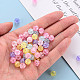 Transparent Crackle Acrylic Beads&nbsp;X-MACR-S370-G8mm-5