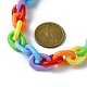Handmade Acrylic Cable Chains&nbsp;AJEW-JB00538-3