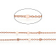 Brass Flat Round Link Chains&nbsp;CHC-TAC0009-03RG-4