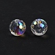 Transparent Electroplate Glass Beads&nbsp;EGLA-N002-31-G10-2