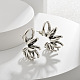 Brass Nuggets Stud Earrings&nbsp;EJEW-Q391-06AS-1